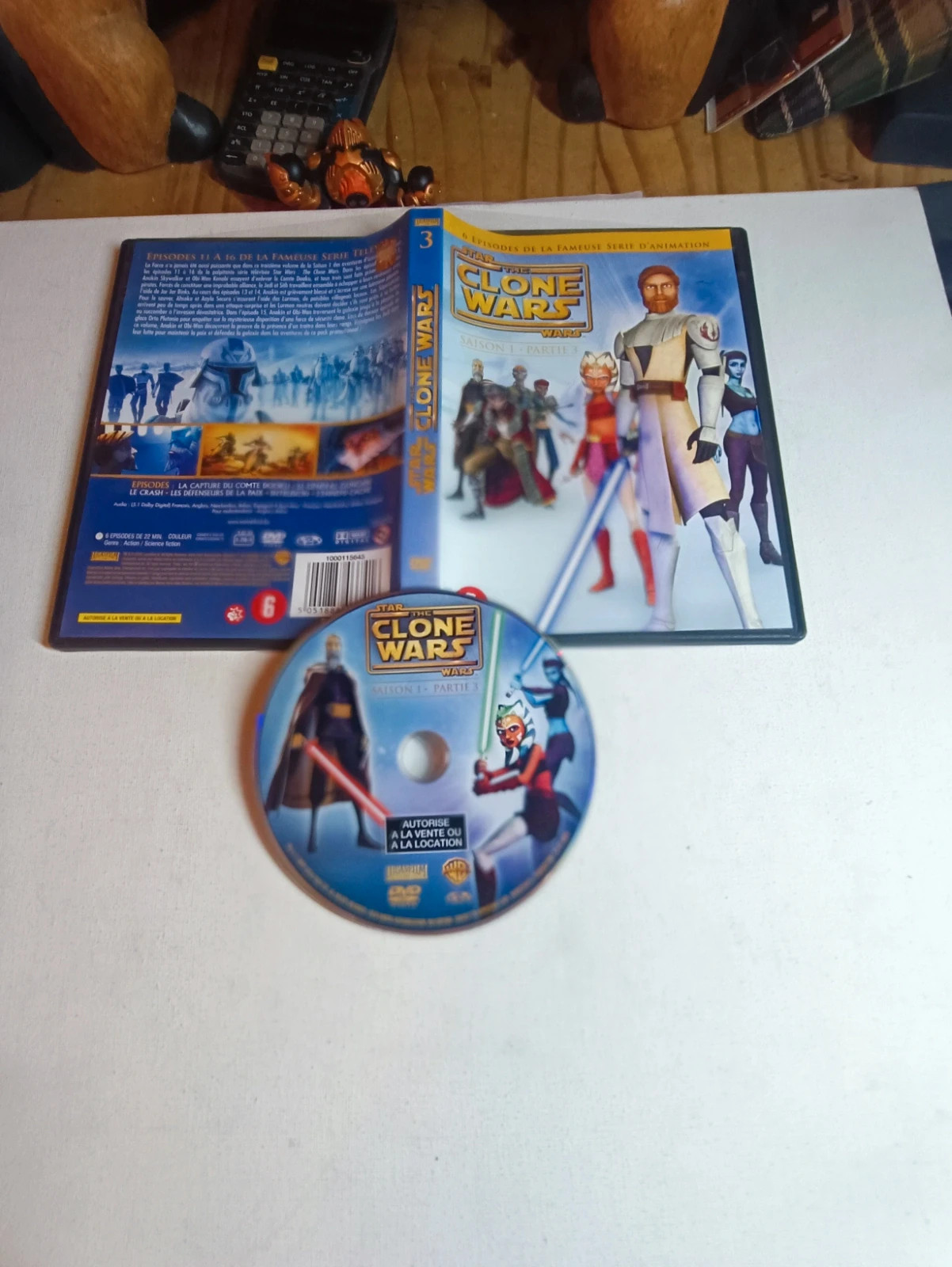 Dvd Star Wars Clone Wars saison 1 partie 3 4