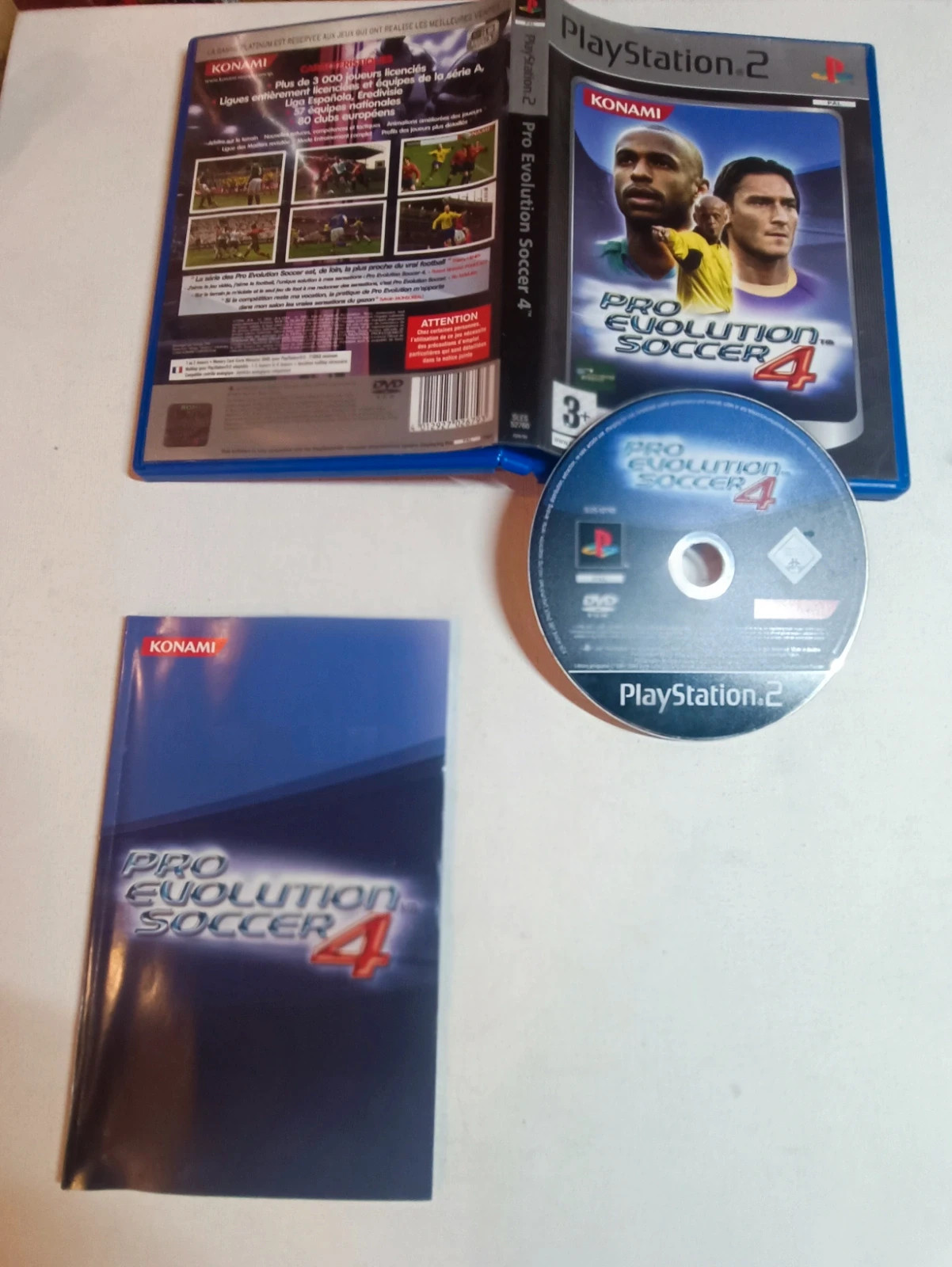 Jeu Pro Evolution Soccer 4 pour PS2 complet 4