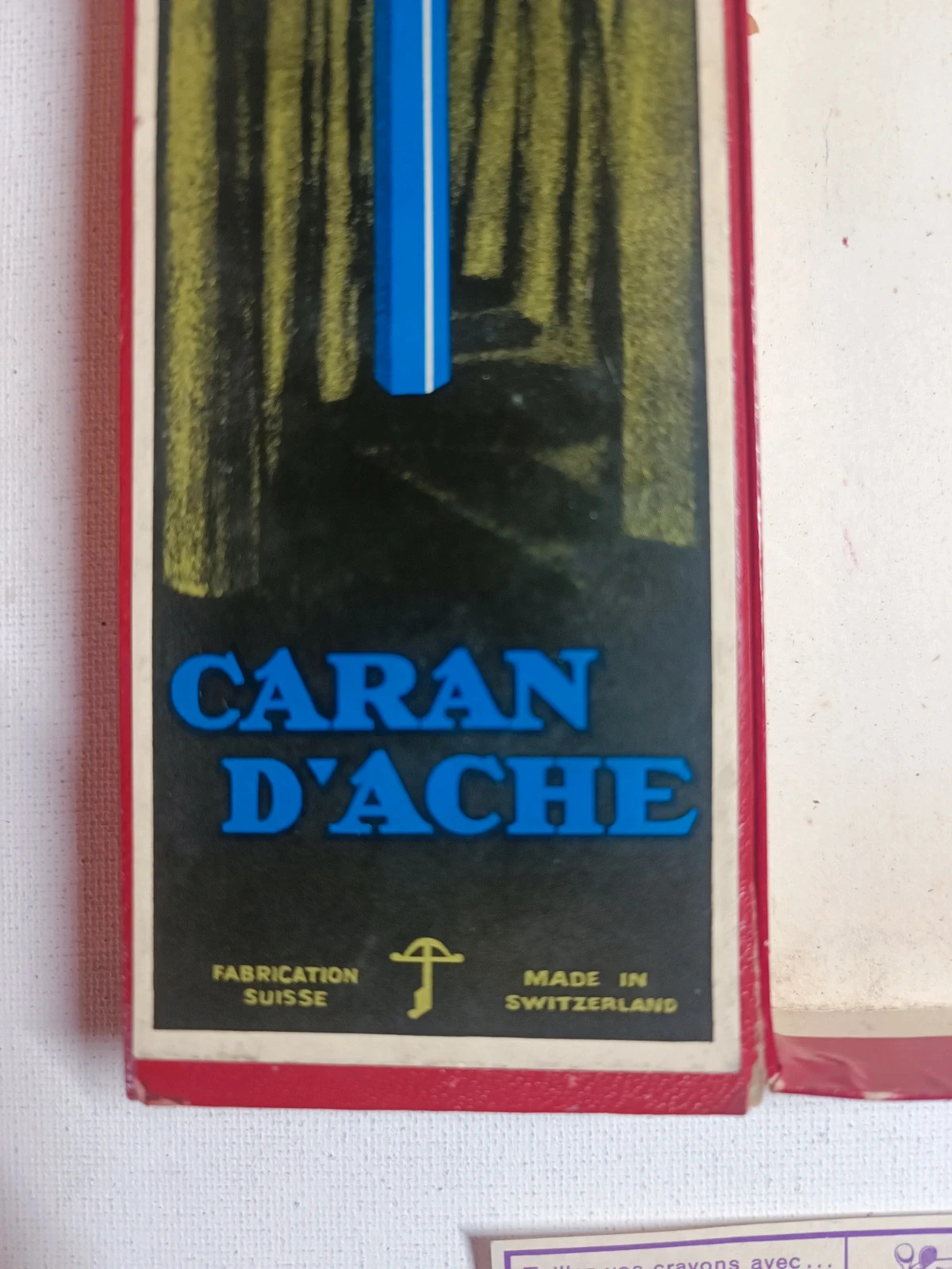 Boîte à Crayons vintage Caran D' Ache – Caran d'Ache 4