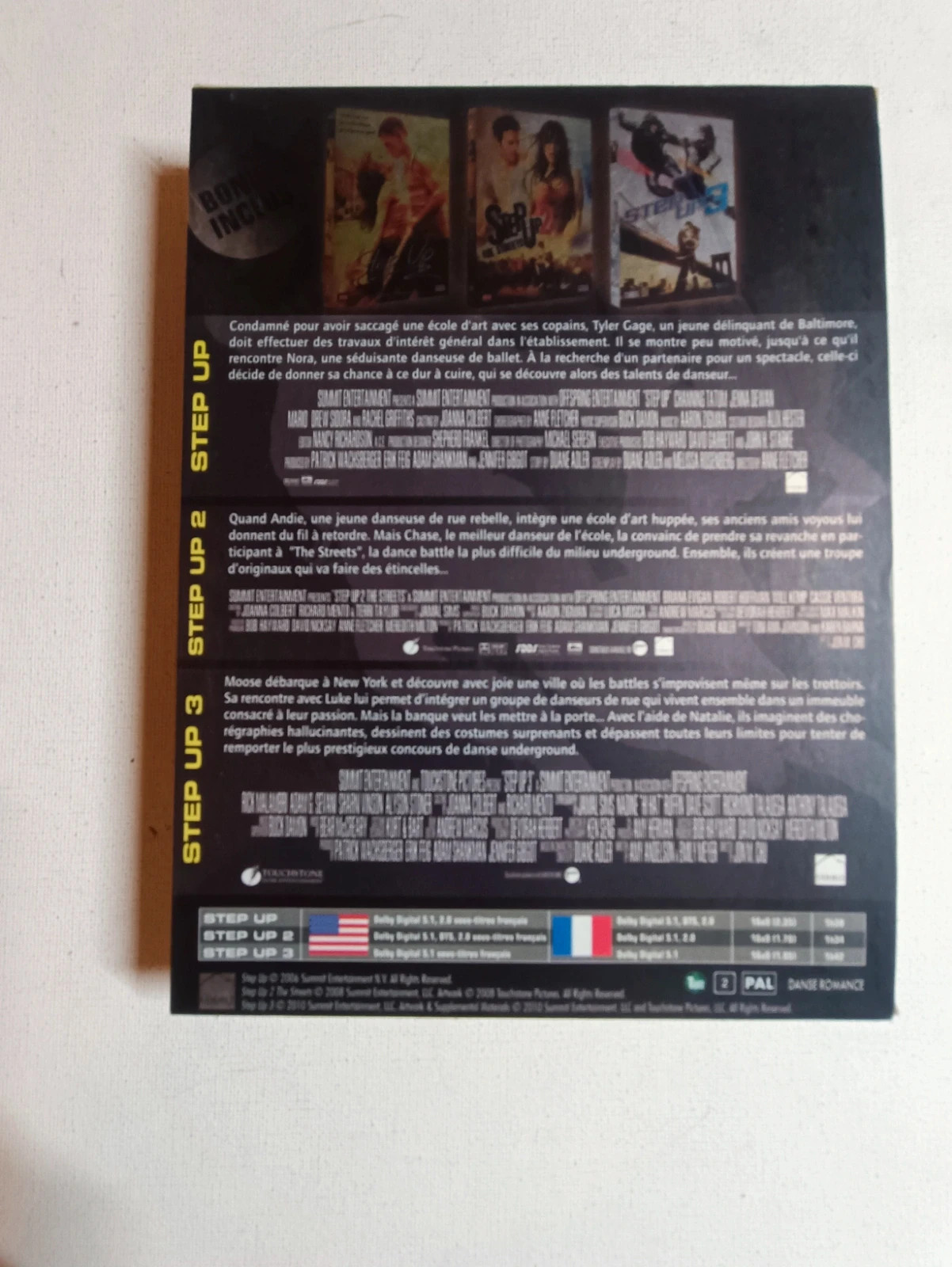 Coffret Dvd Step Up trilogie 2
