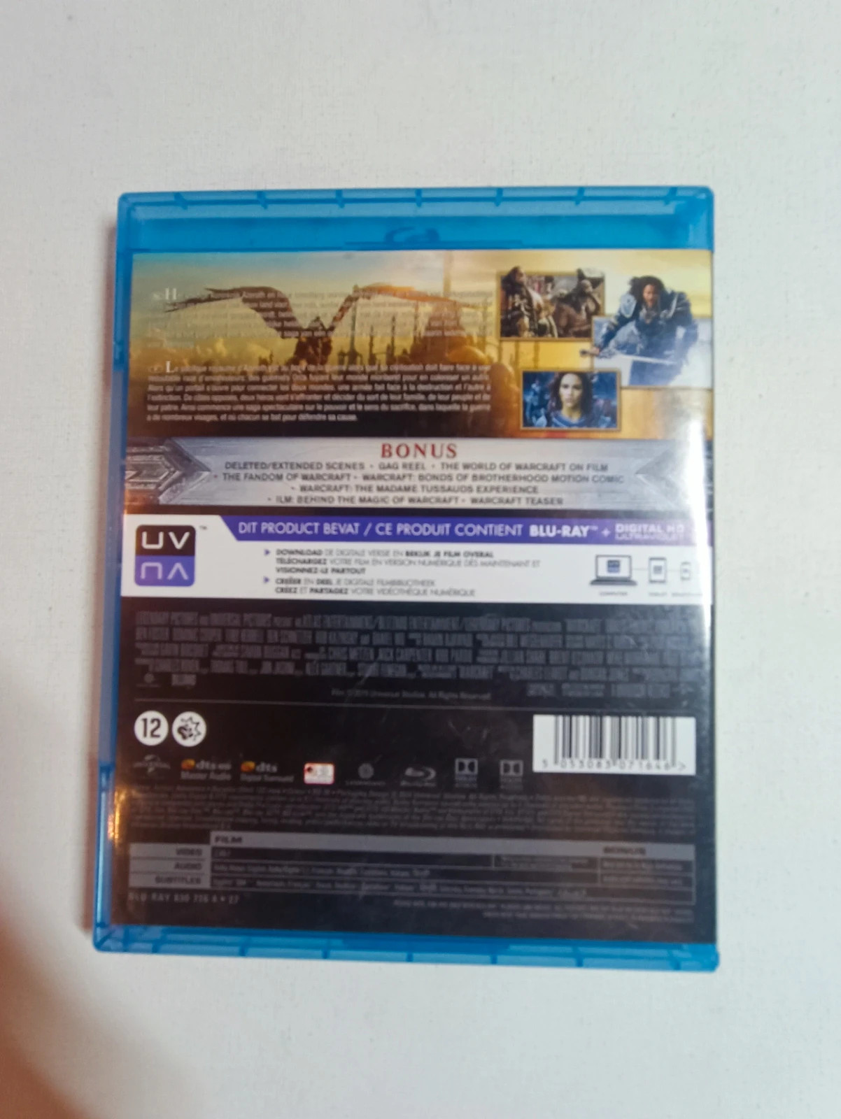 Blu-ray Warcraft Le Commencement 2