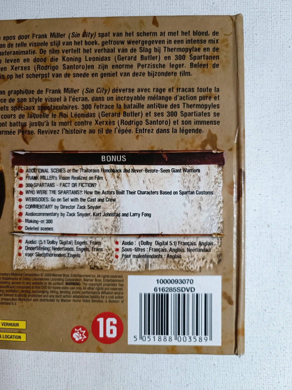 Coffret Dvd collector 300 3