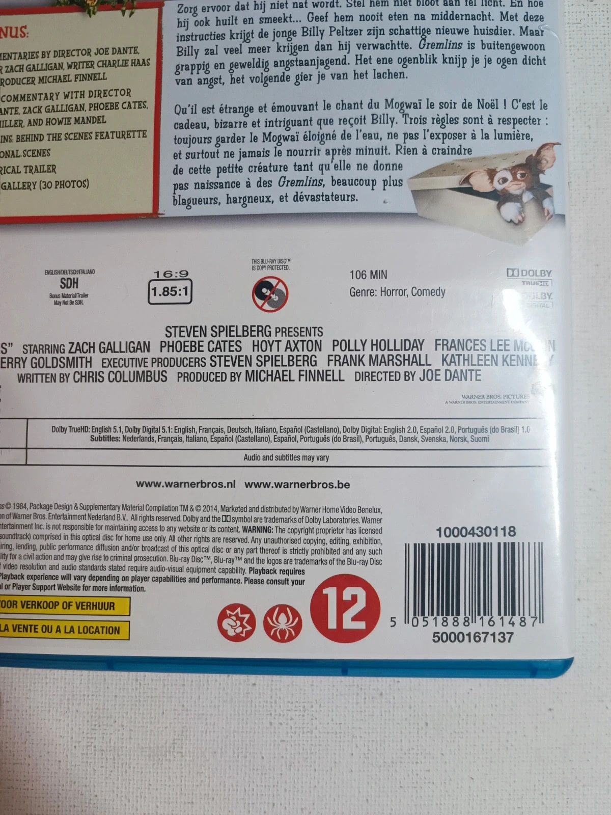 Blu-ray Gremlins 3