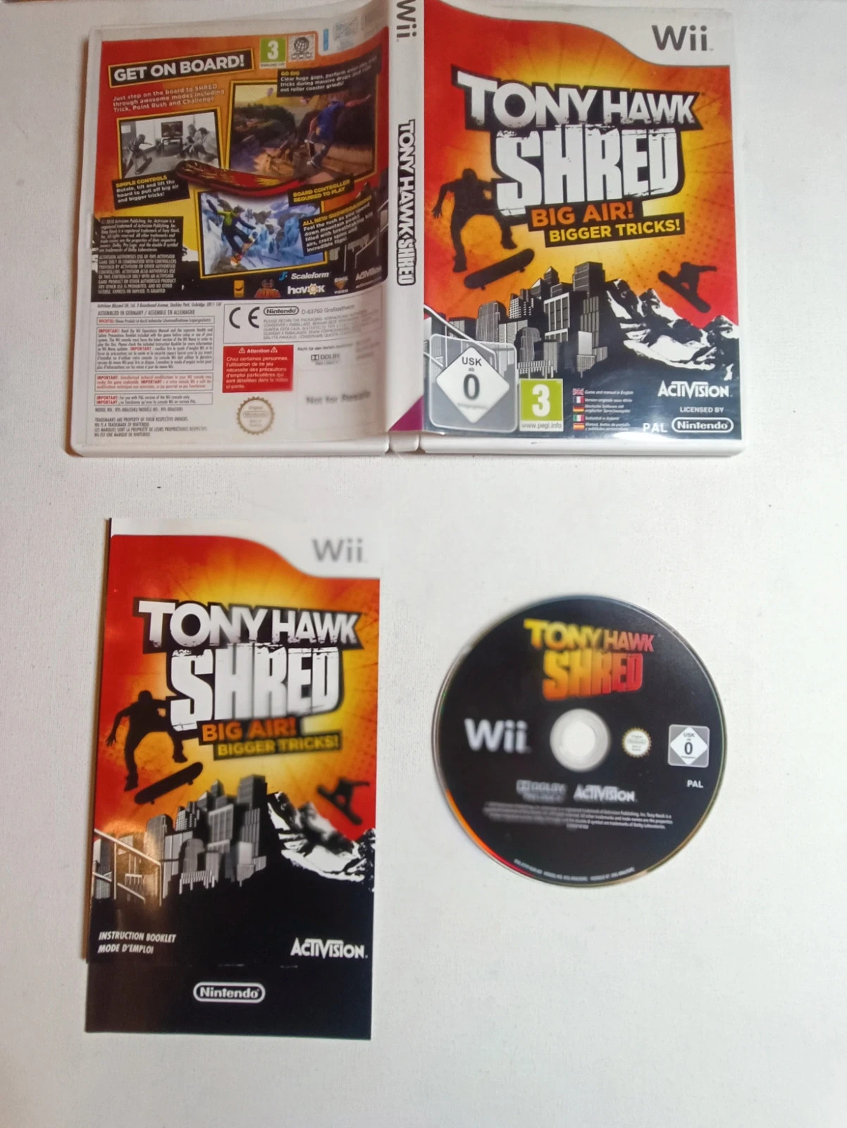 Jeu Tony Hawk pour Wii complet 5