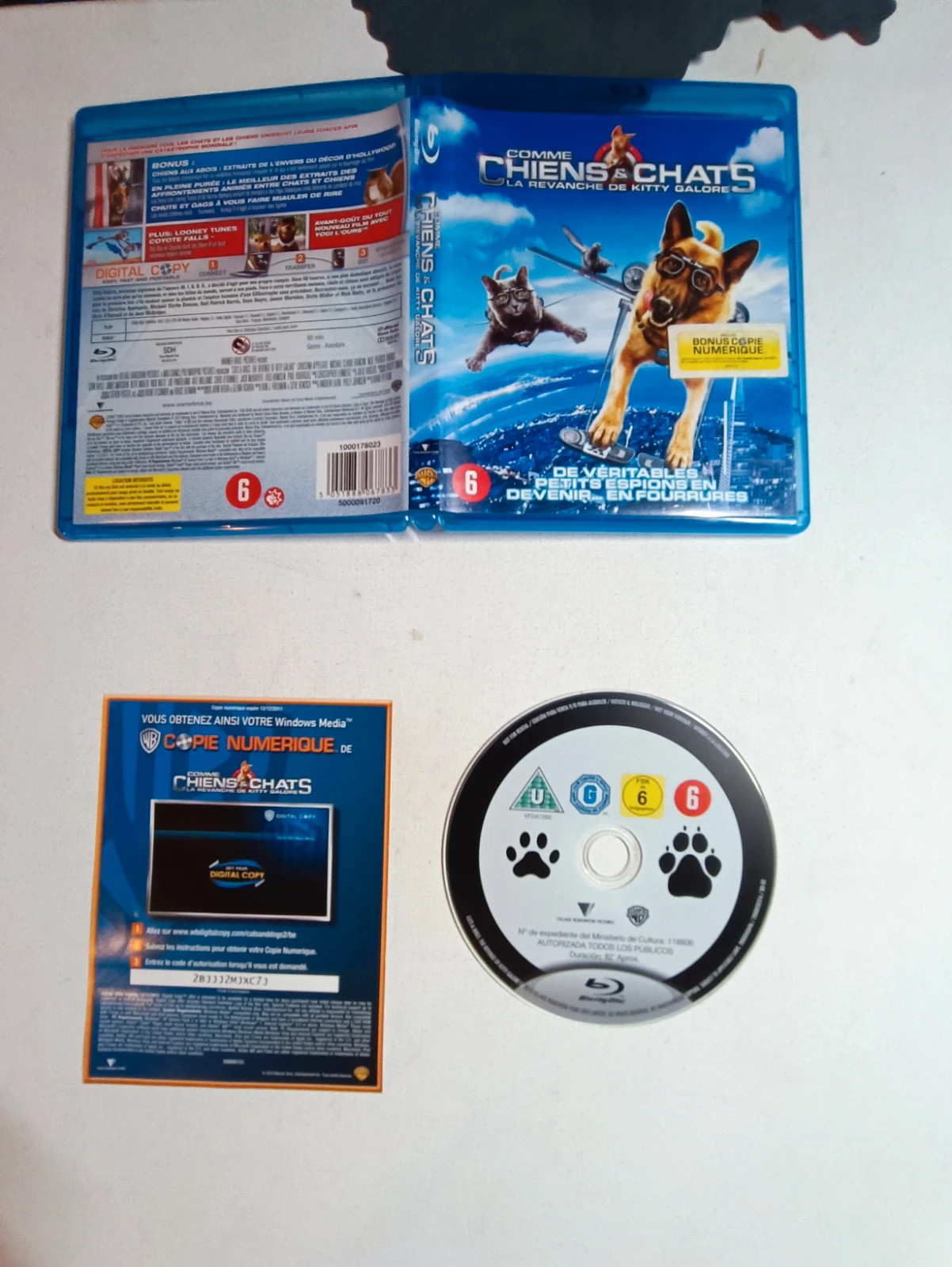 Blu-ray Comme chiens et chats 4