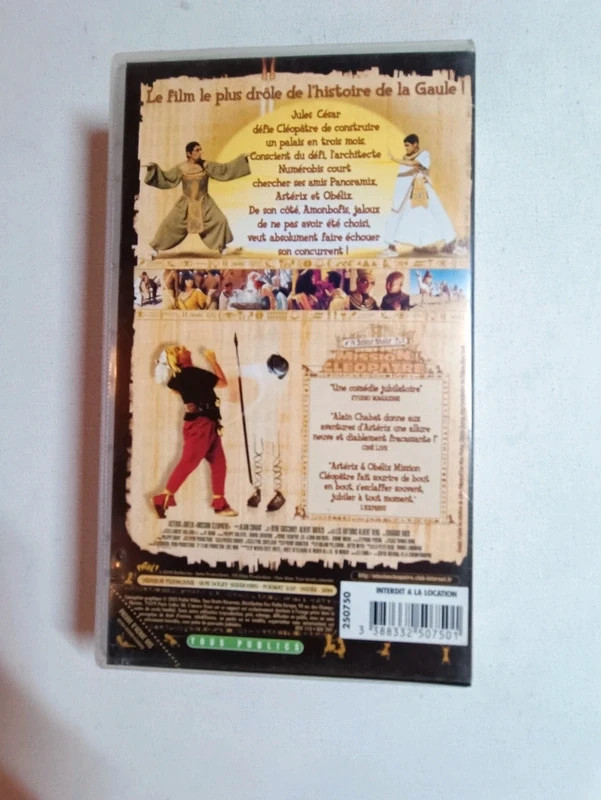 Vhs Astérix Mission Cléopâtre 2