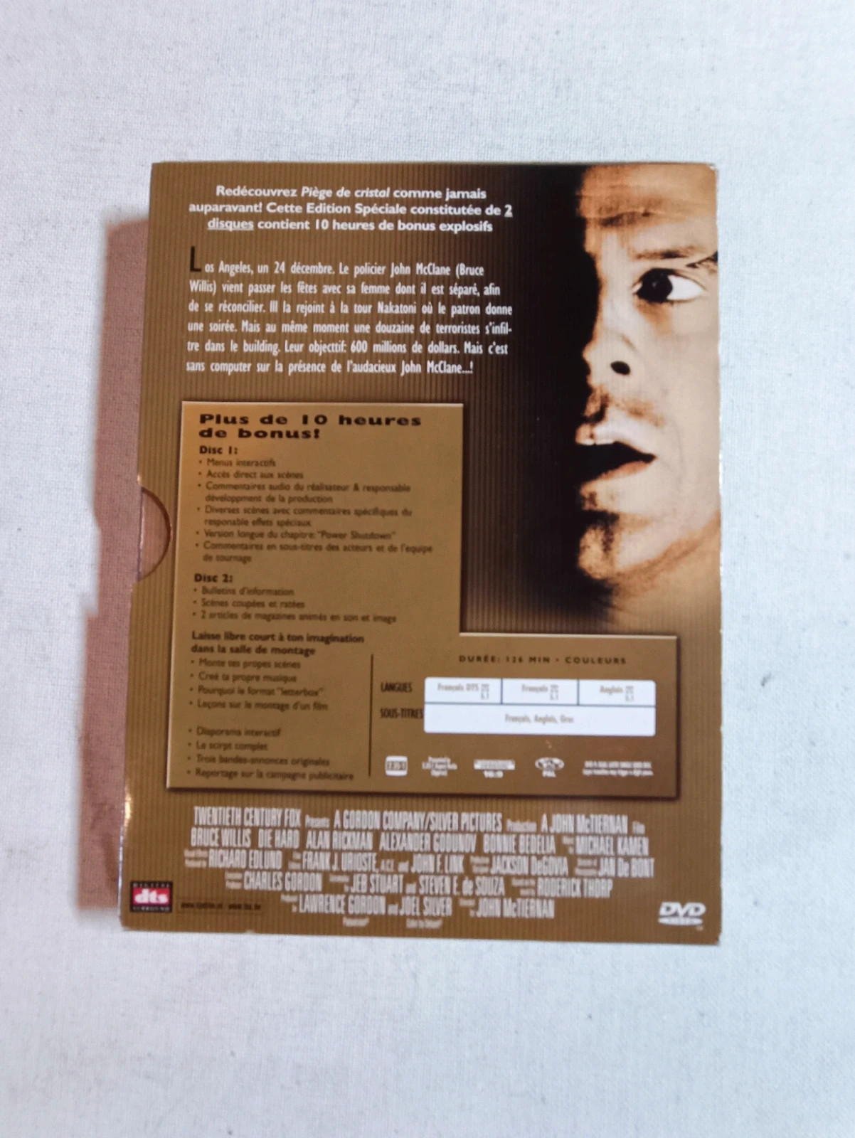Dvd edition speciale Die Hard piège de cristal 2