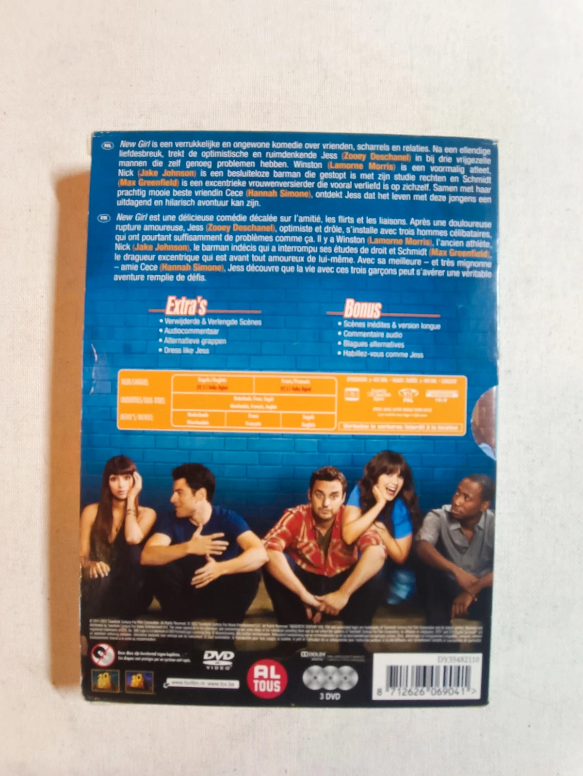 Coffret dvd New Girl Saison 1 2