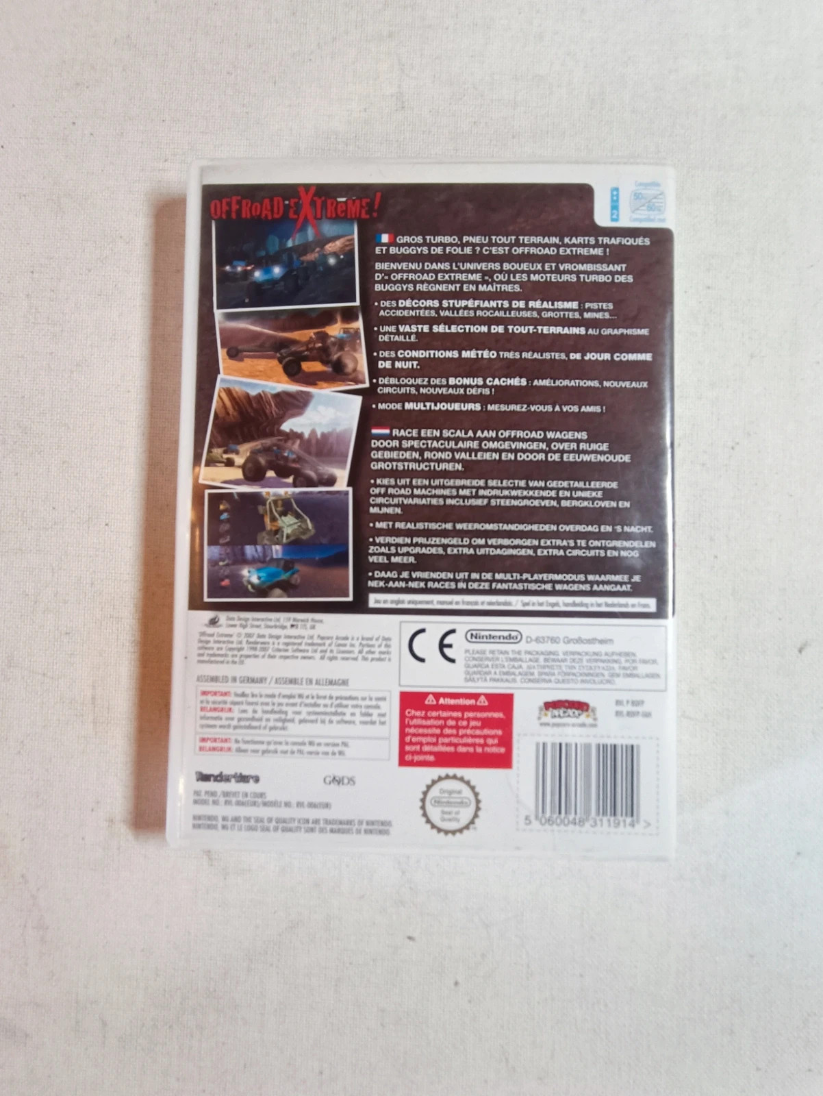 Jeu Offroad Extreme pour Wii complet 2
