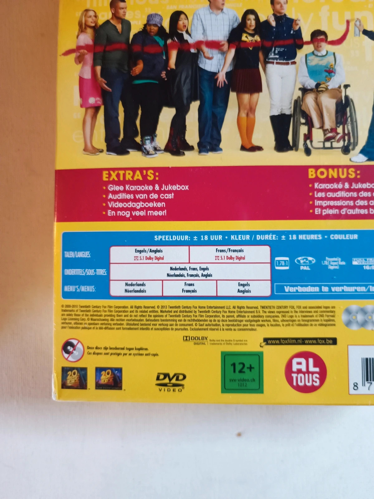 Coffret Dvd Glee Saison 1 complète sous blister 3