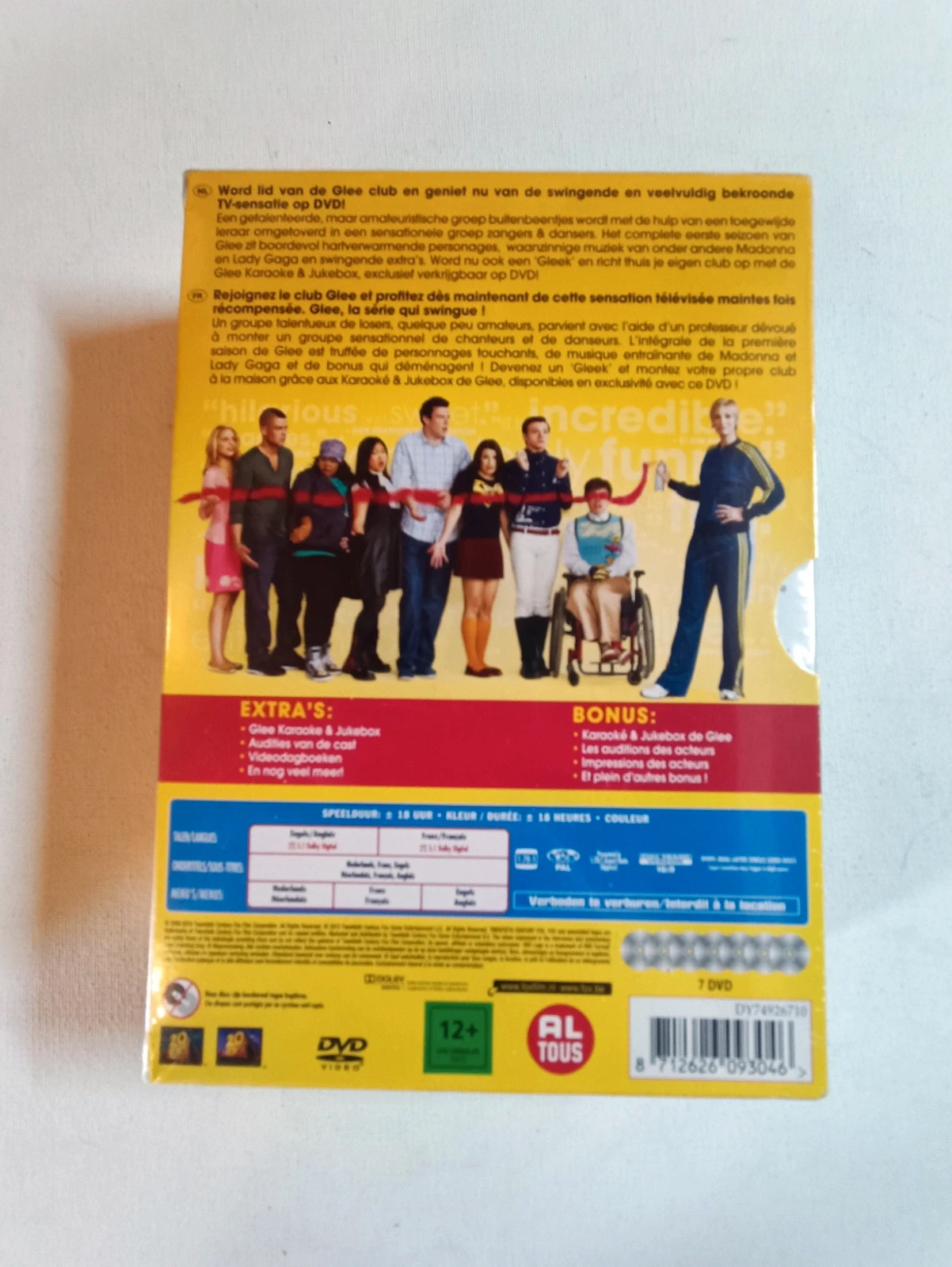 Coffret Dvd Glee Saison 1 complète sous blister 2