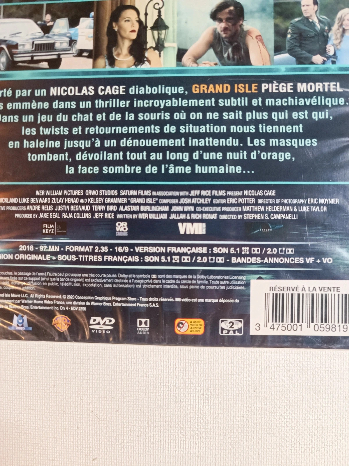 Dvd Piège Mortel sous blister 3