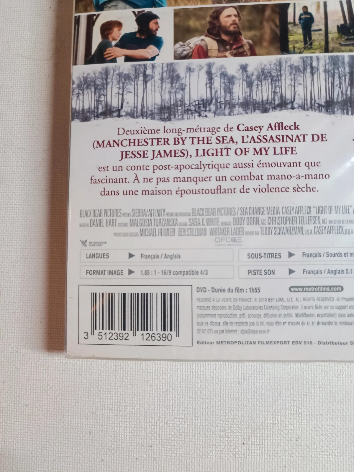 Dvd Light of my Life sous blister 3