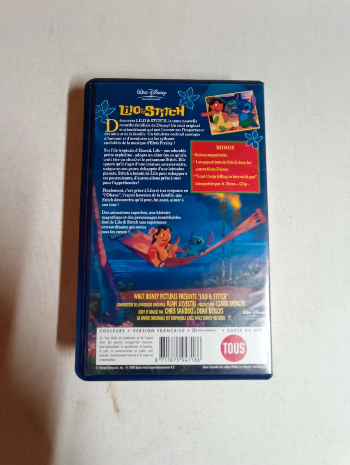 Vhs Lilo& Stitch 2