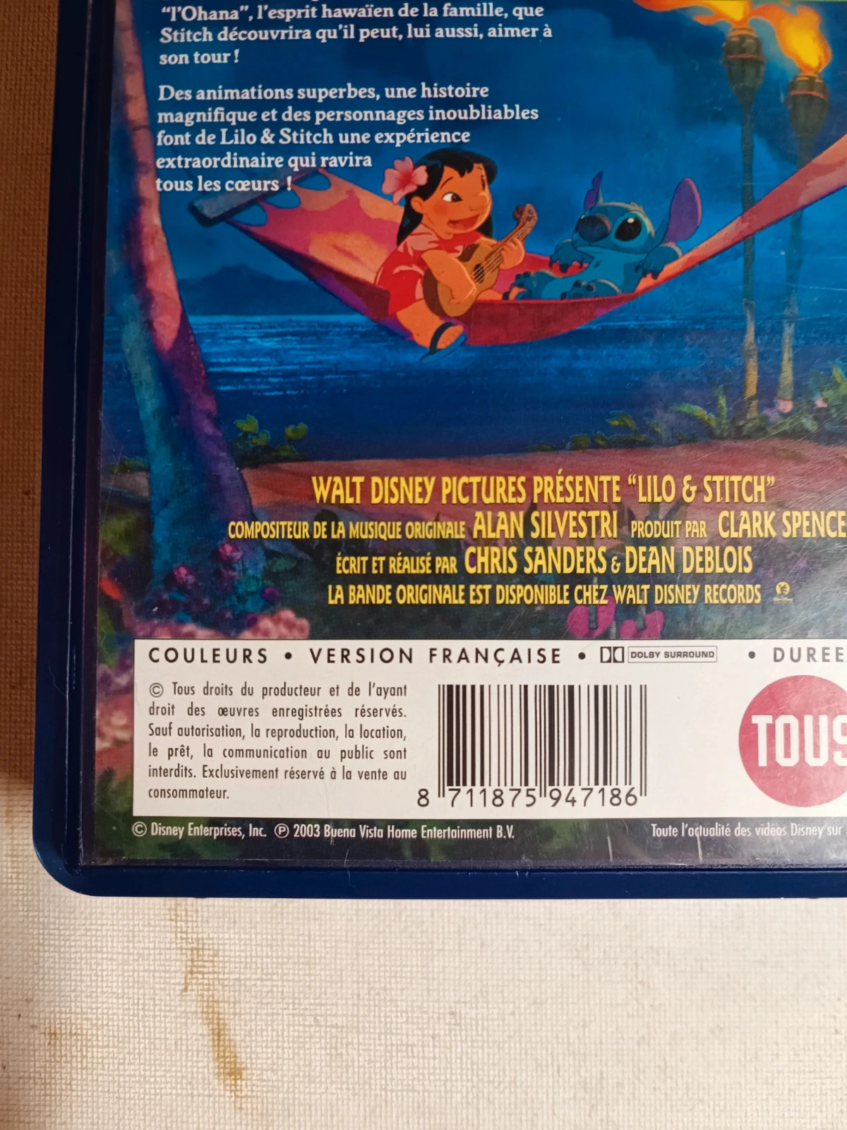 Vhs Lilo& Stitch 3