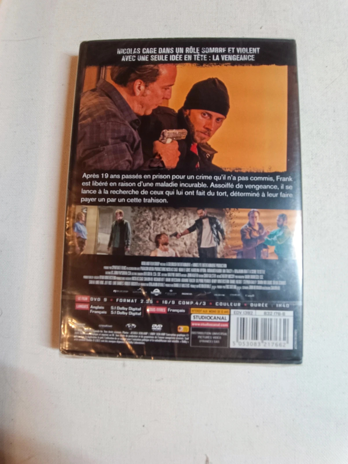 Dvd Froide Vengeance sous blister 2