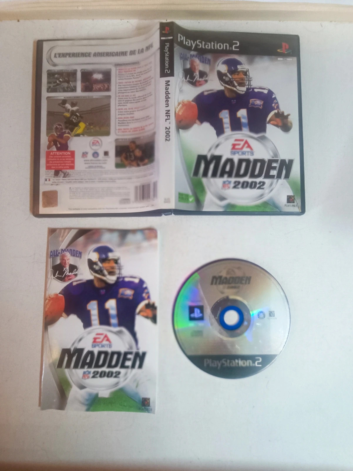 Jeu Madden 2002 pour PS2 complet 5