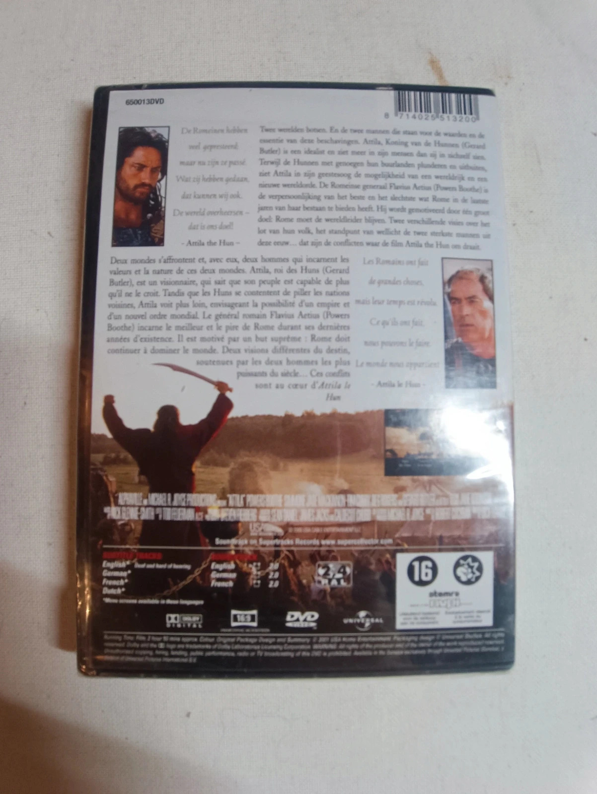 Dvd Atila Sous blister 2