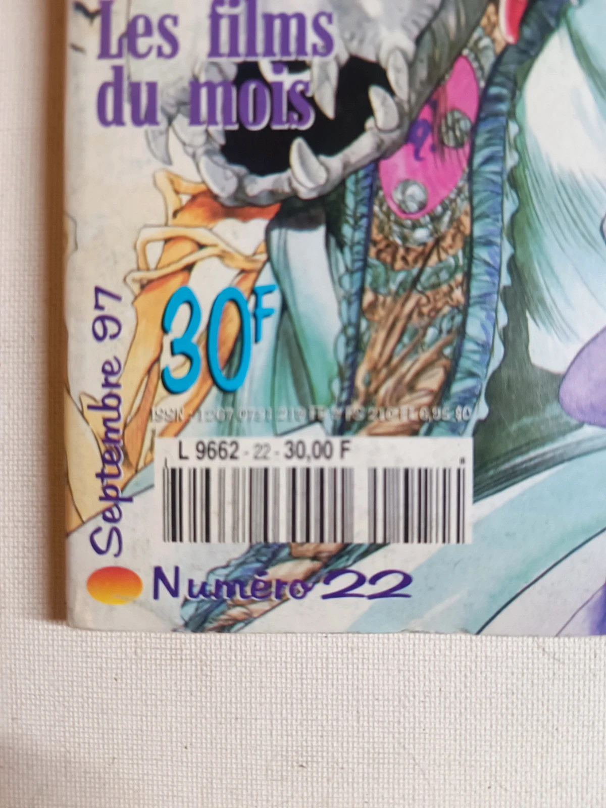 Magazine Manga Player n'22 Septembre 97 2