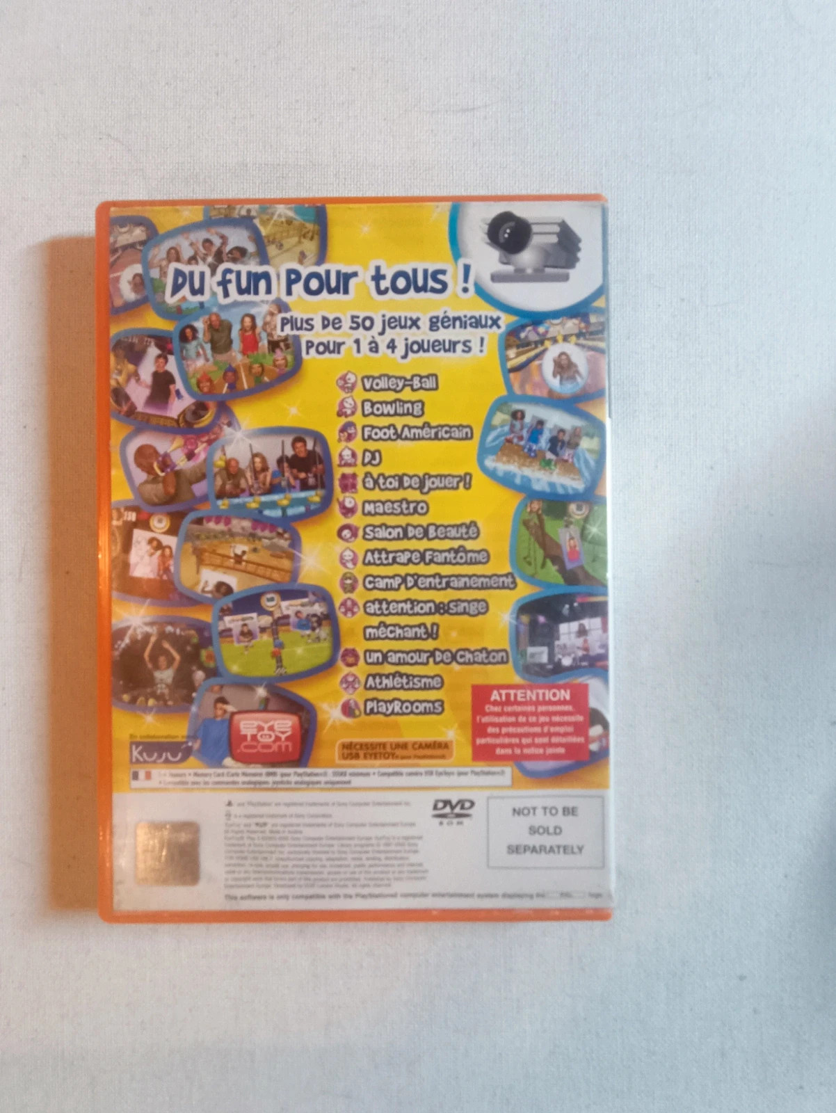 Jeu Eye Toy Play 3 pour PS2 2