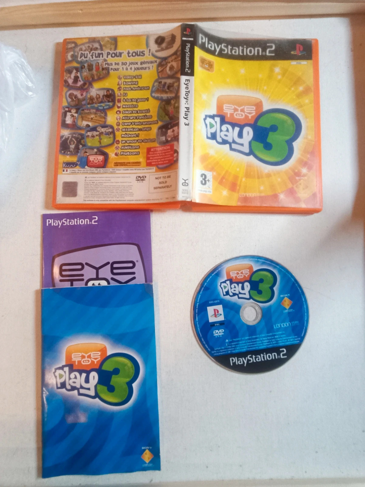 Jeu Eye Toy Play 3 pour PS2 3