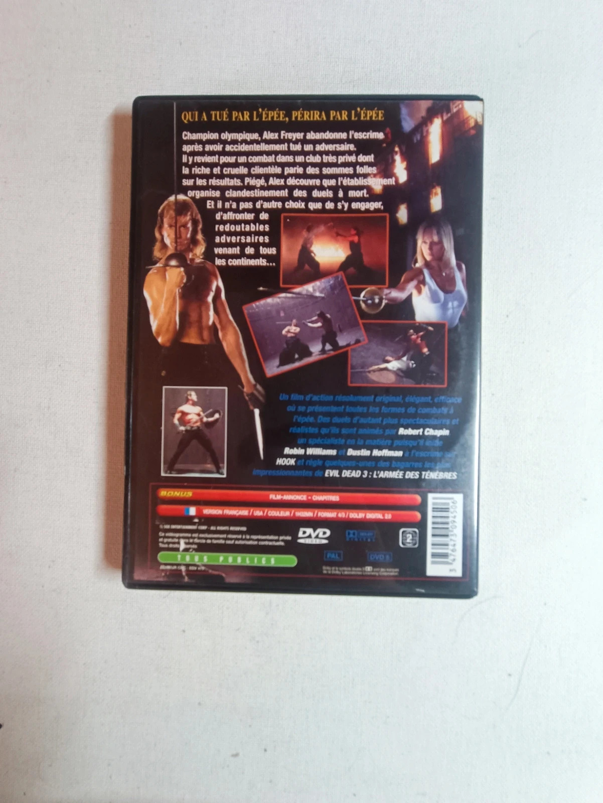 Dvd Le Cercle De L'épée 2