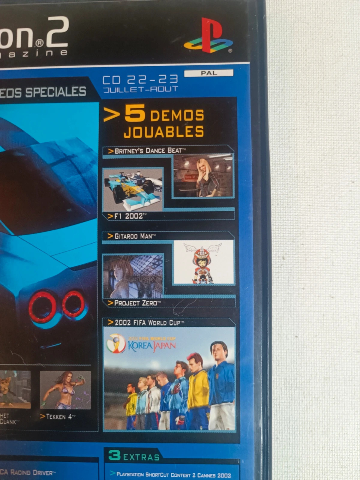 Demo PlayStation 2 magazine 22-23 Juillet-Aout PS2 2