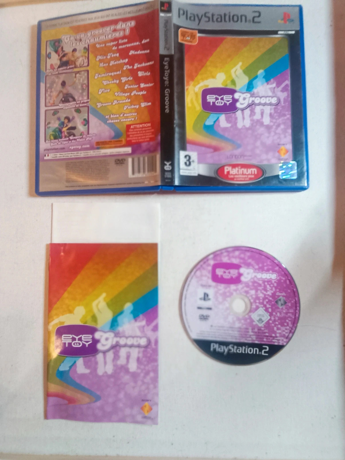 Jeu Eye Toy Groove pour PS2 5