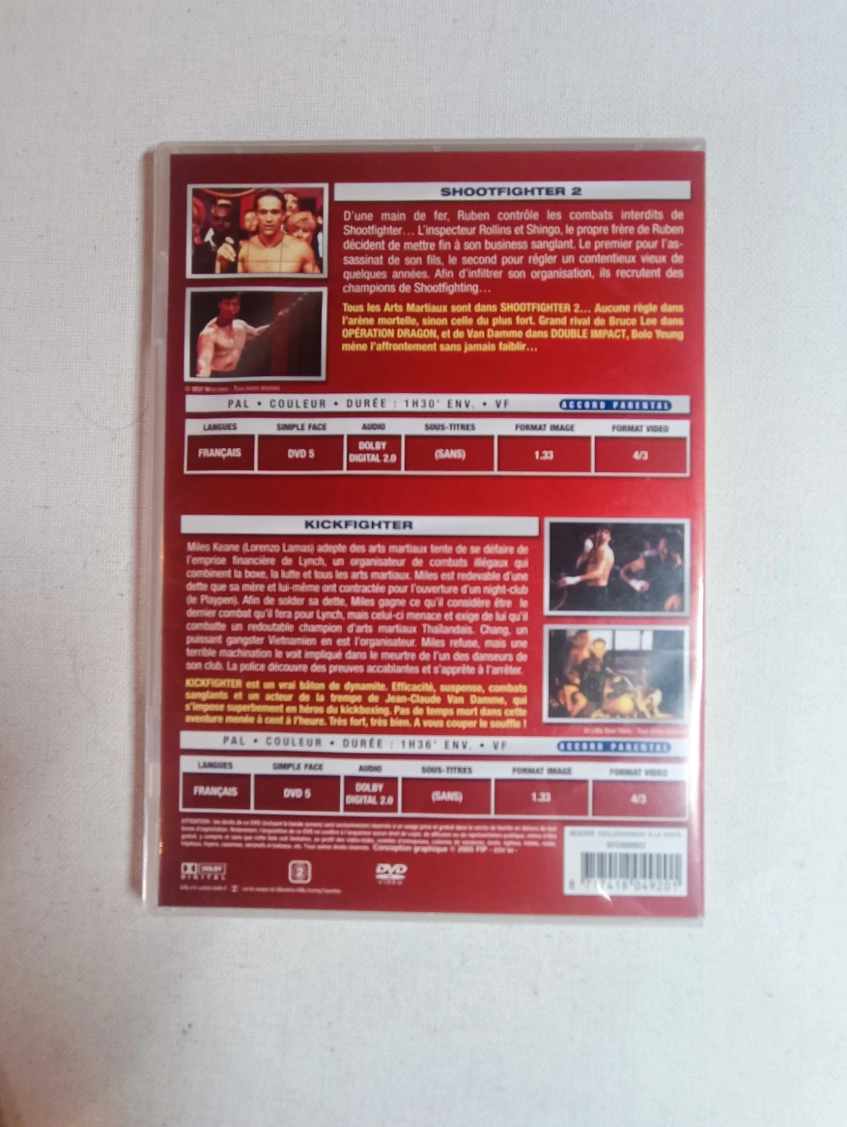 Double Dvd Shootfighter 2/ Kickfighter 2