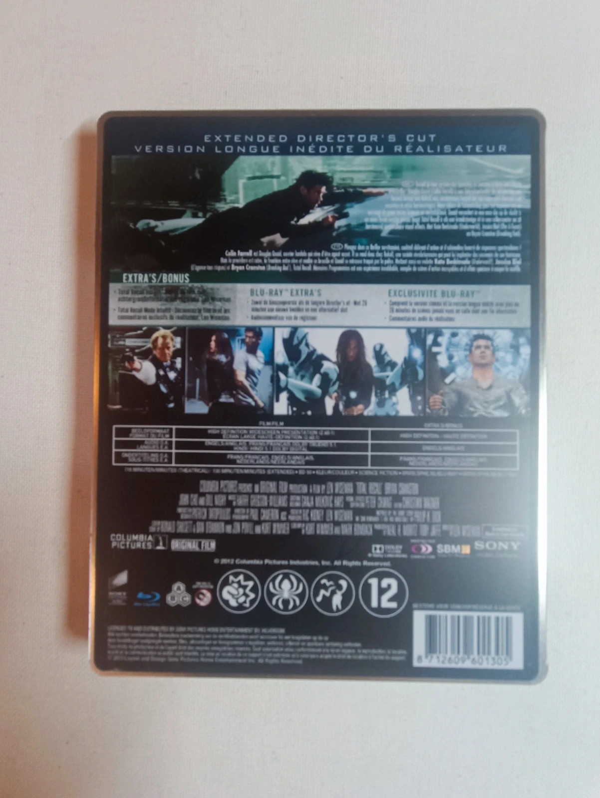 Blu-ray Total Recall edition limité steelboock 2