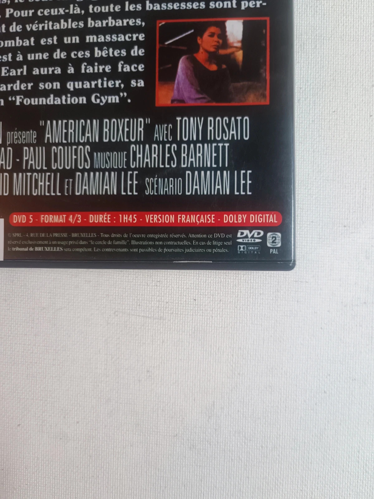 Dvd American Boxer 3