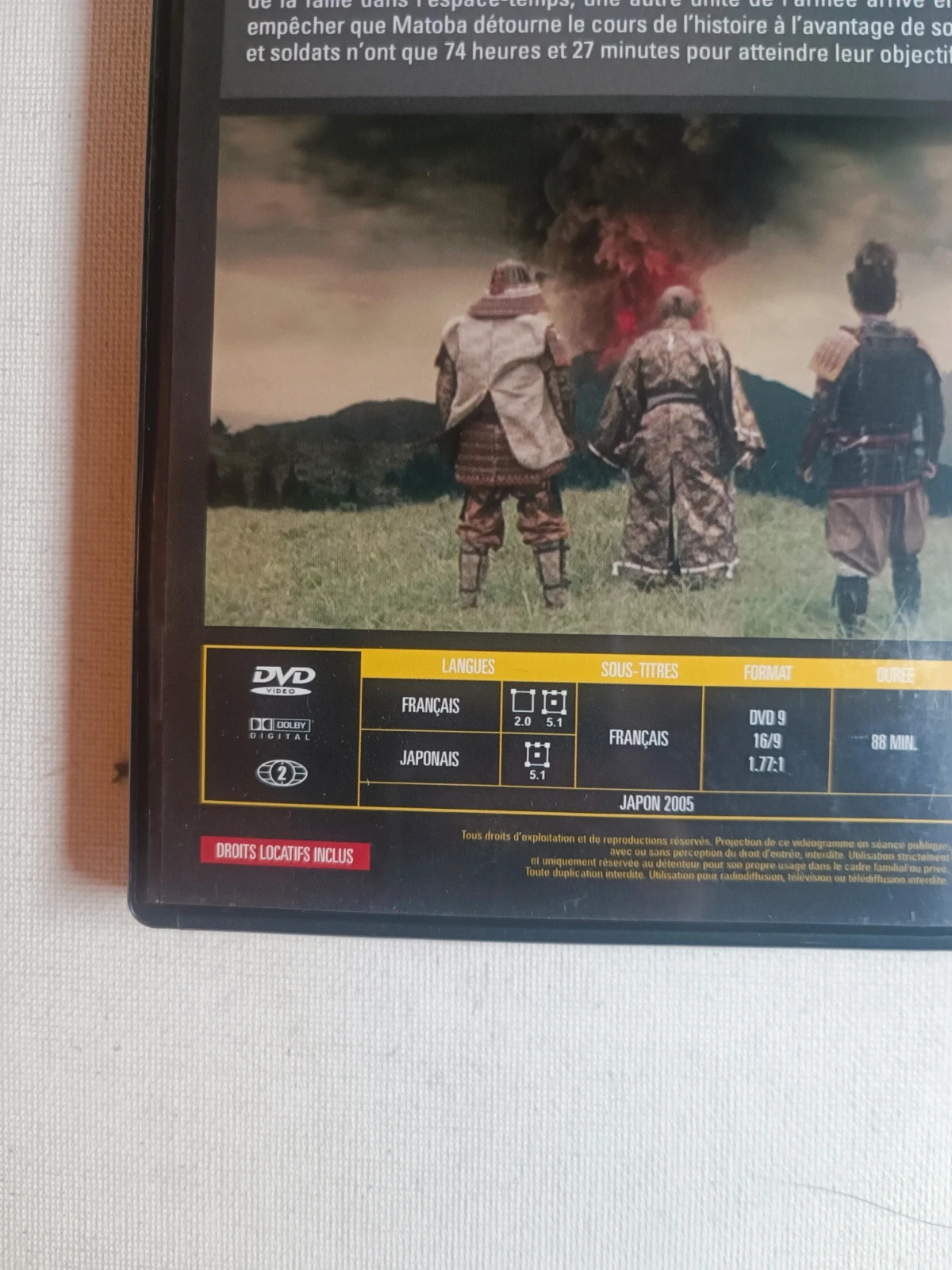 Dvd Samurai Commando 3