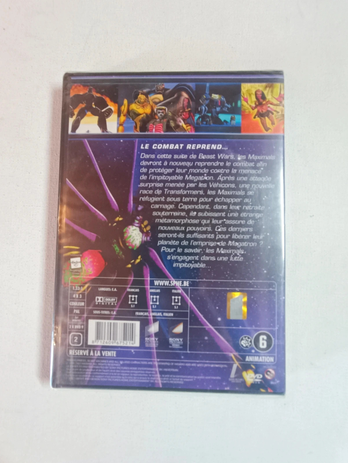 Dvd Transformers Beast Machine saison 1 sous blister 2