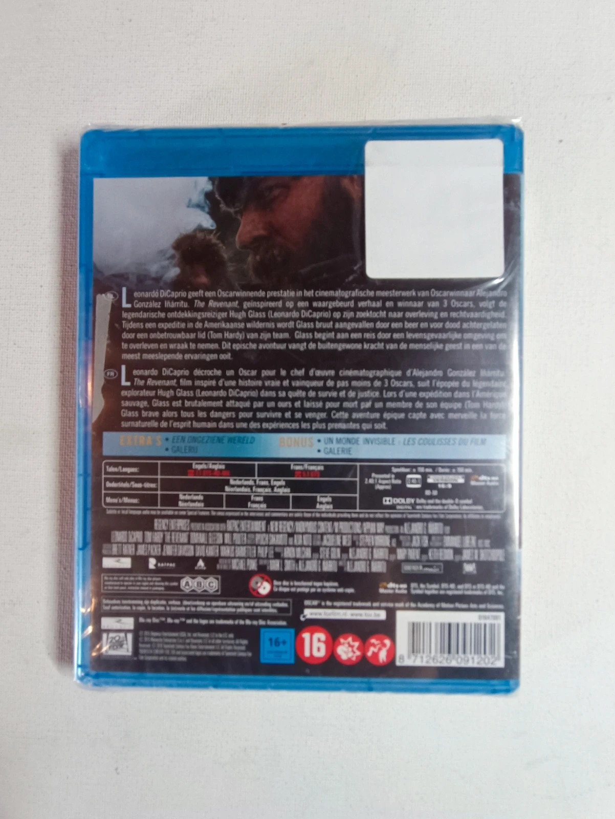 Blu-ray The Revenant sous blister 2