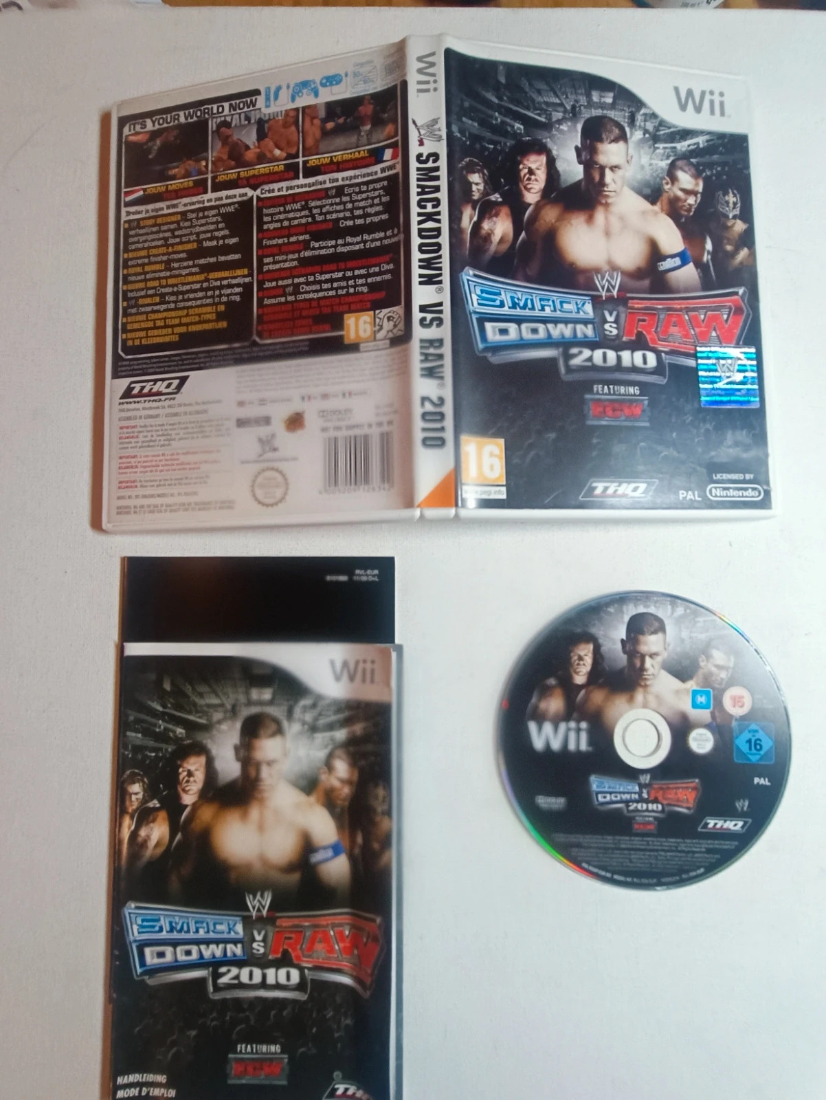 Jeu SmackDown vs Raw 2010 pour Wii 5