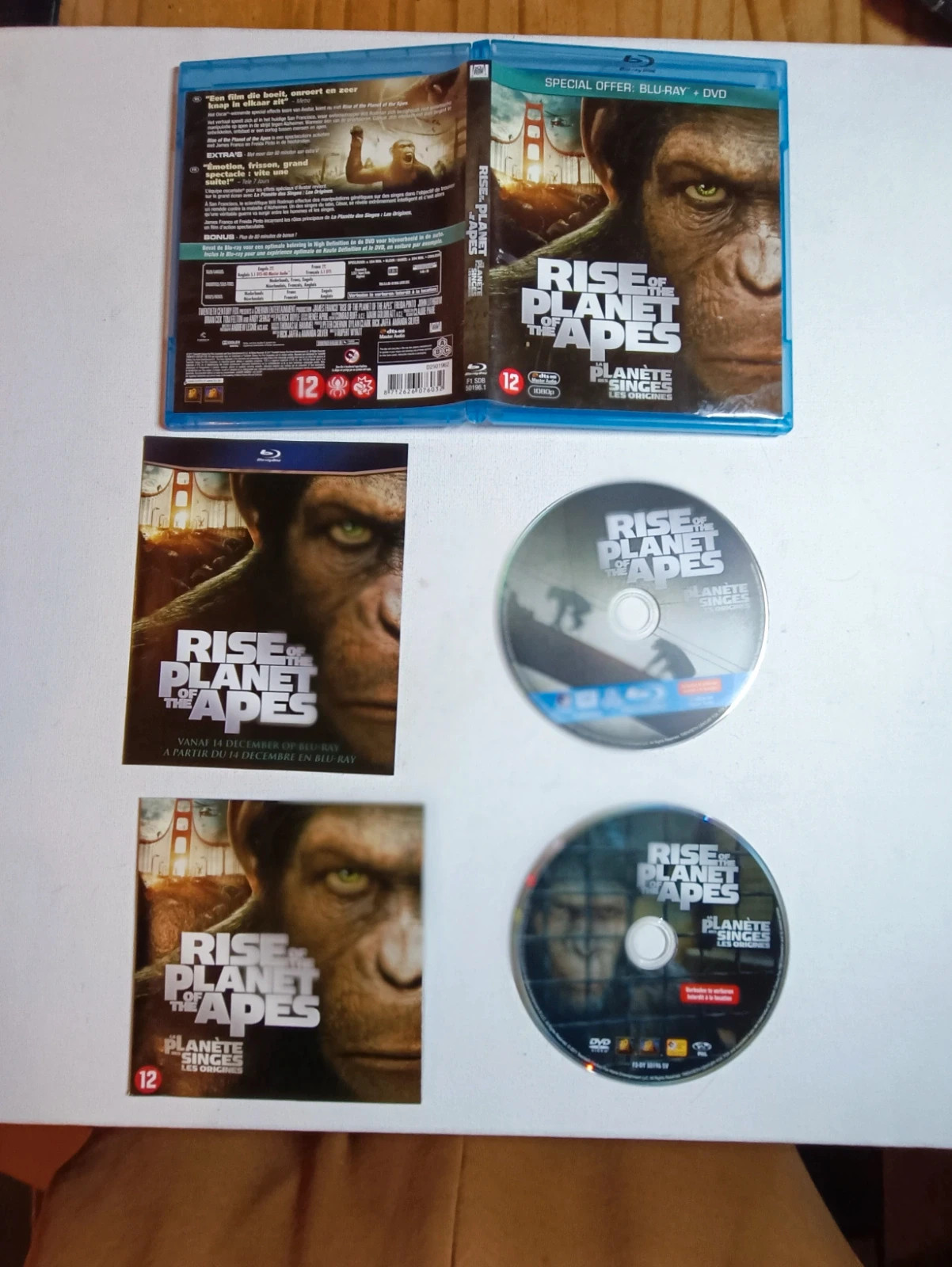 Blu-ray + Dvd La Planète des singes 5