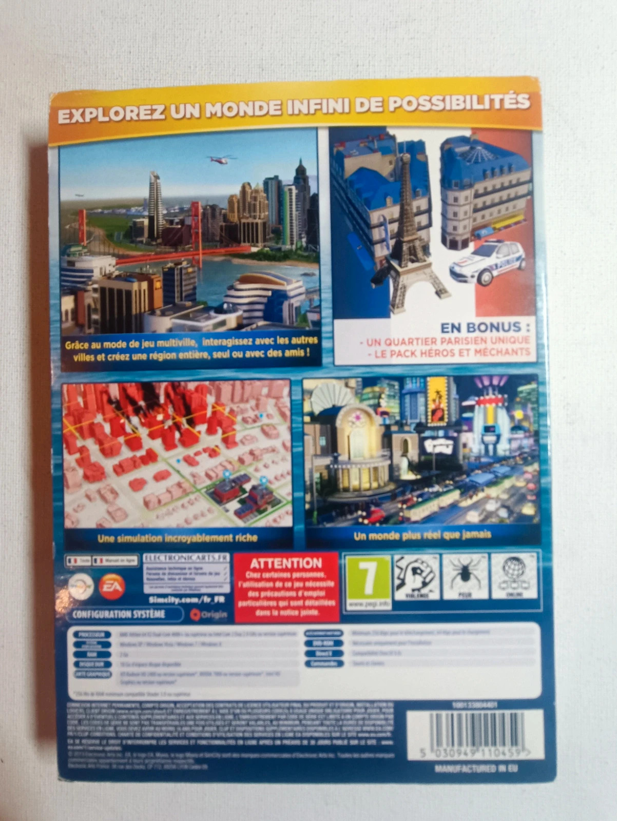 Jeu SimCity édition collector steelboock pour PC 3