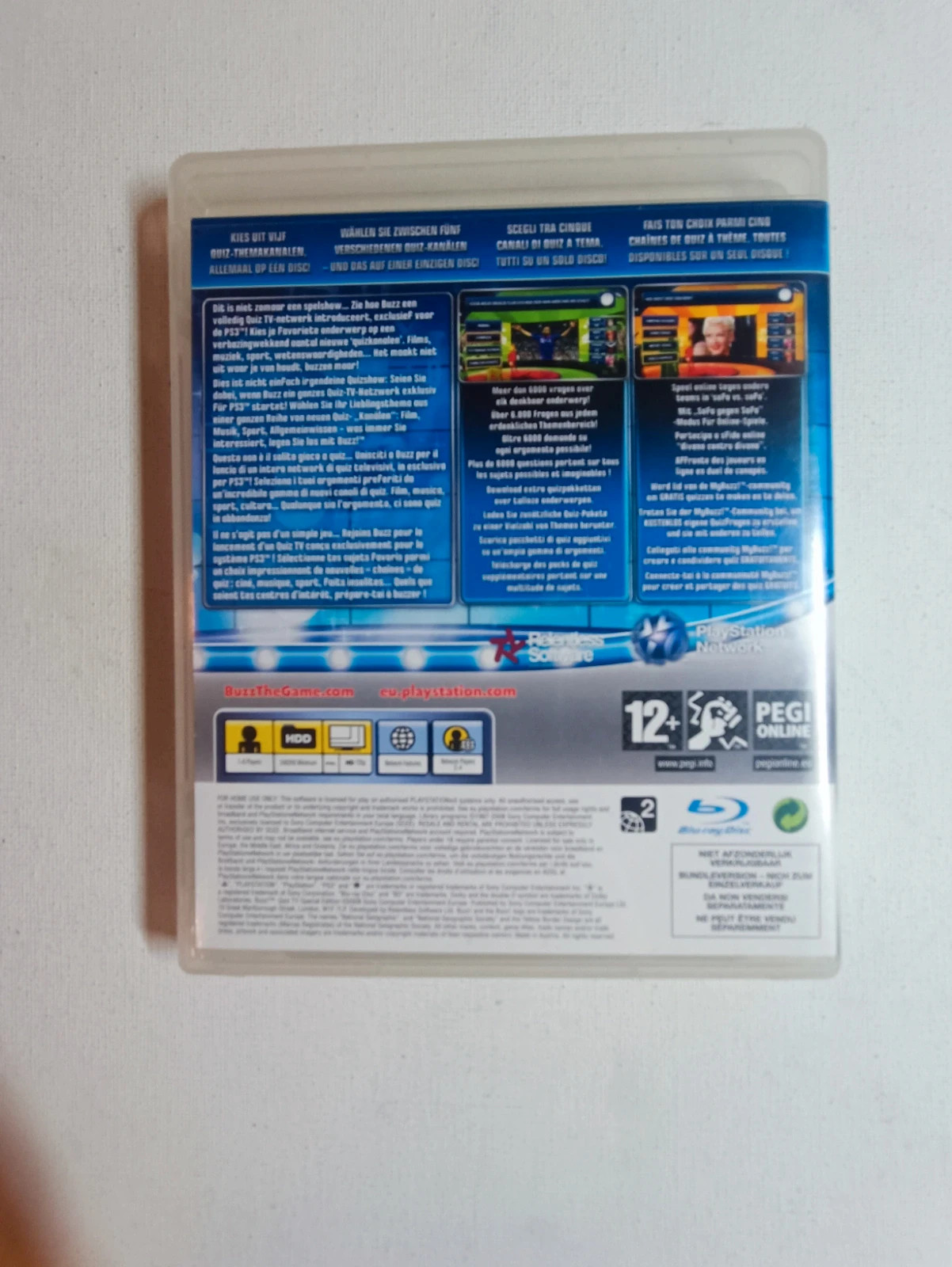 Jeu Buzz Quiz Tv Special Edition 2