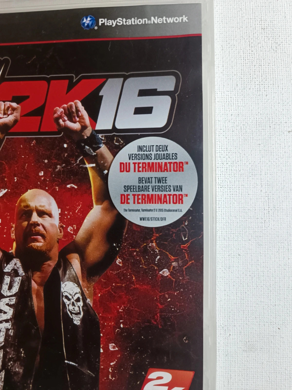 Jeu W2k 16 pour PS3 2