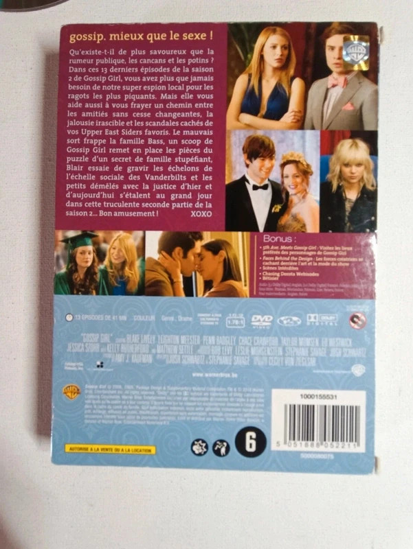 Coffret de 4 Dvd Gossip Girl Saison 2 partie 2 2