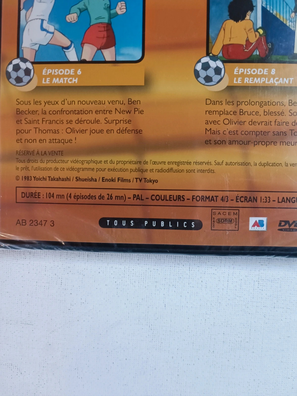 Dvd Olive et Tom 4 episodes sous blister 4