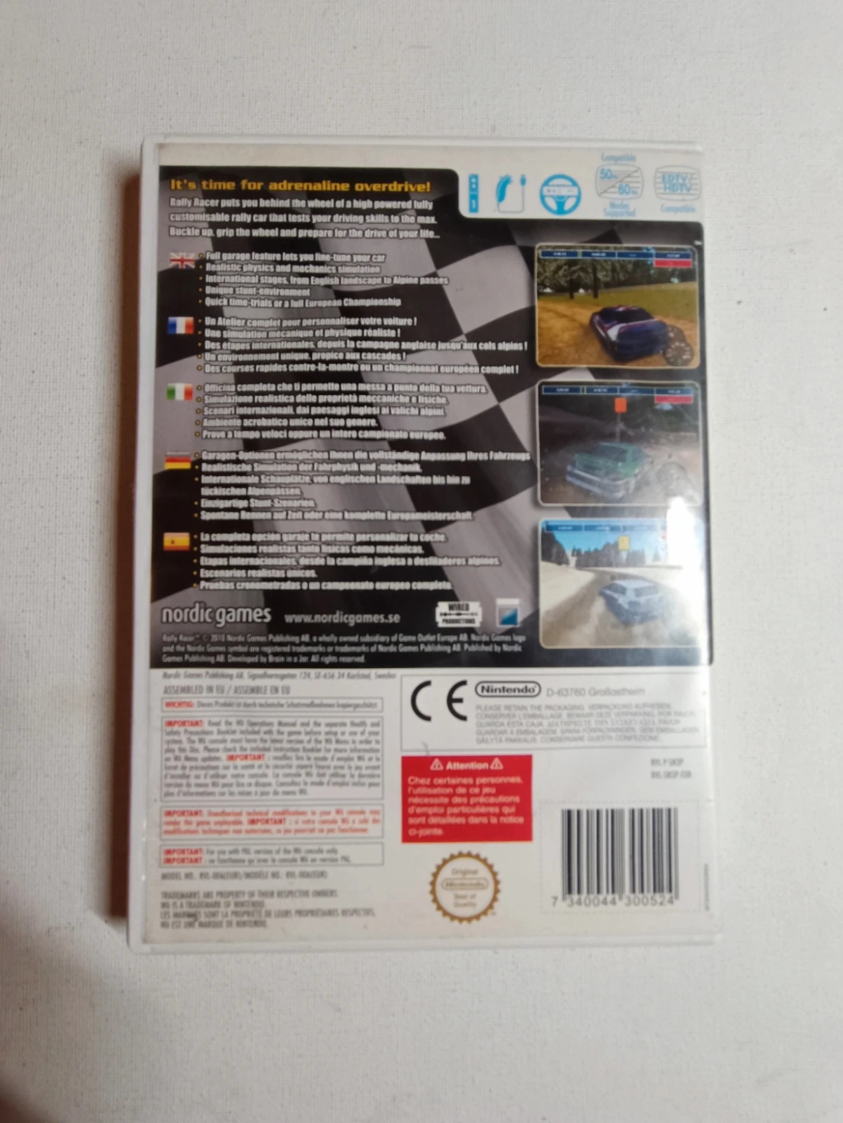 Jeu Rally Racer pour Wii 2