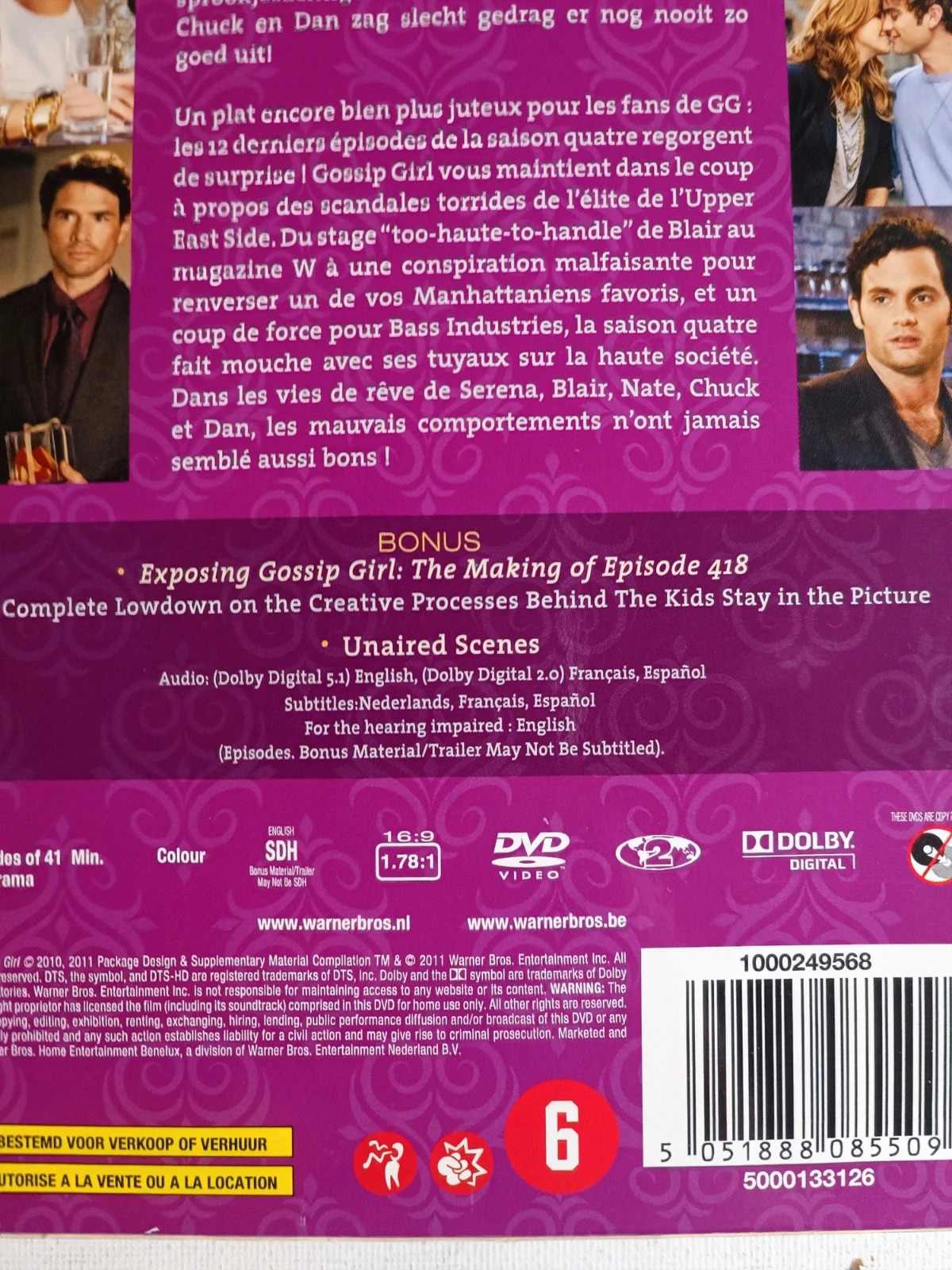 Coffret de 3 dvd Gossip girl saison 4 partie 2 3