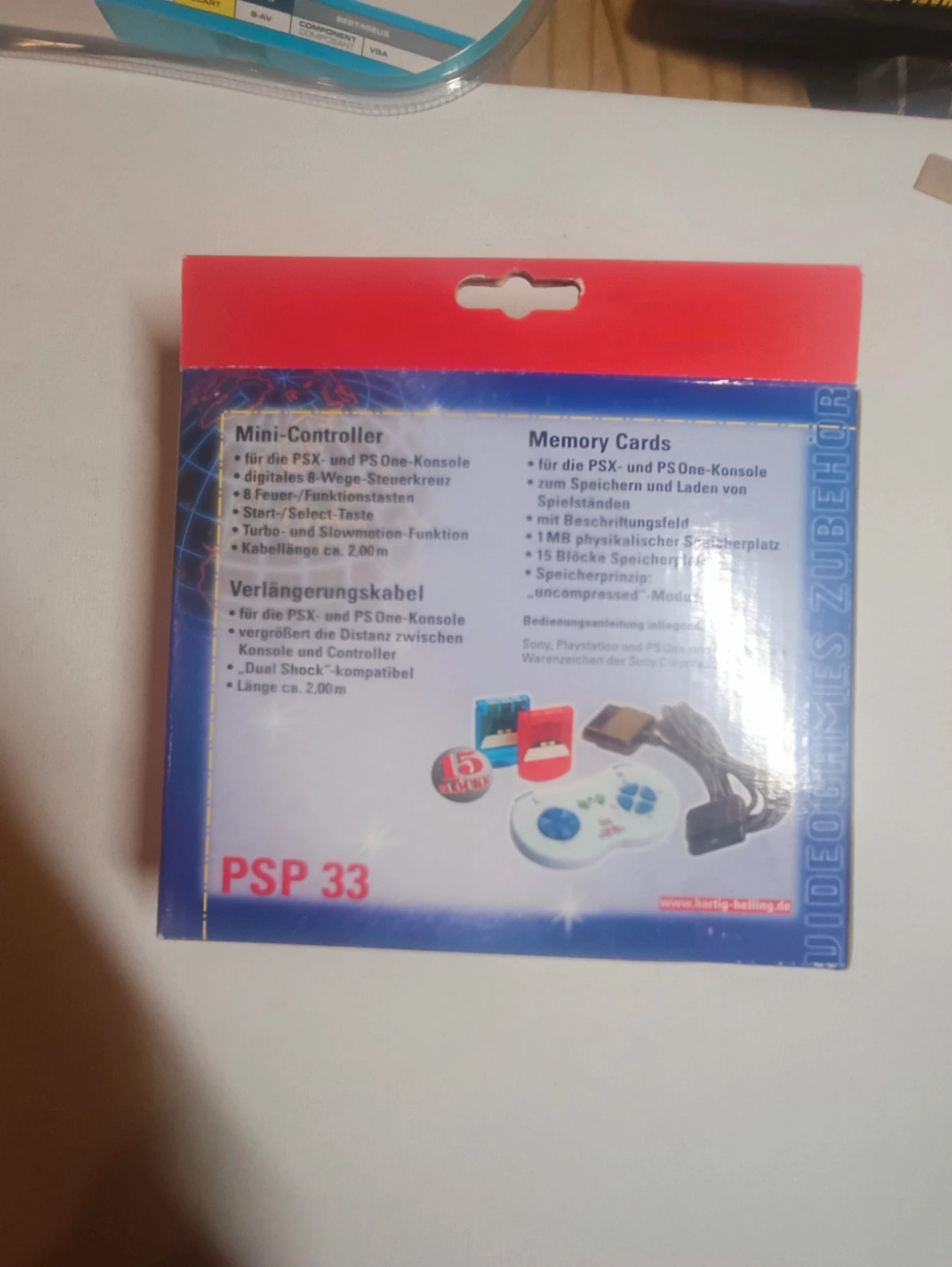 Action Pack Hartig&Halling en boîte pour PS1 neuf – Hartig + Helling 5