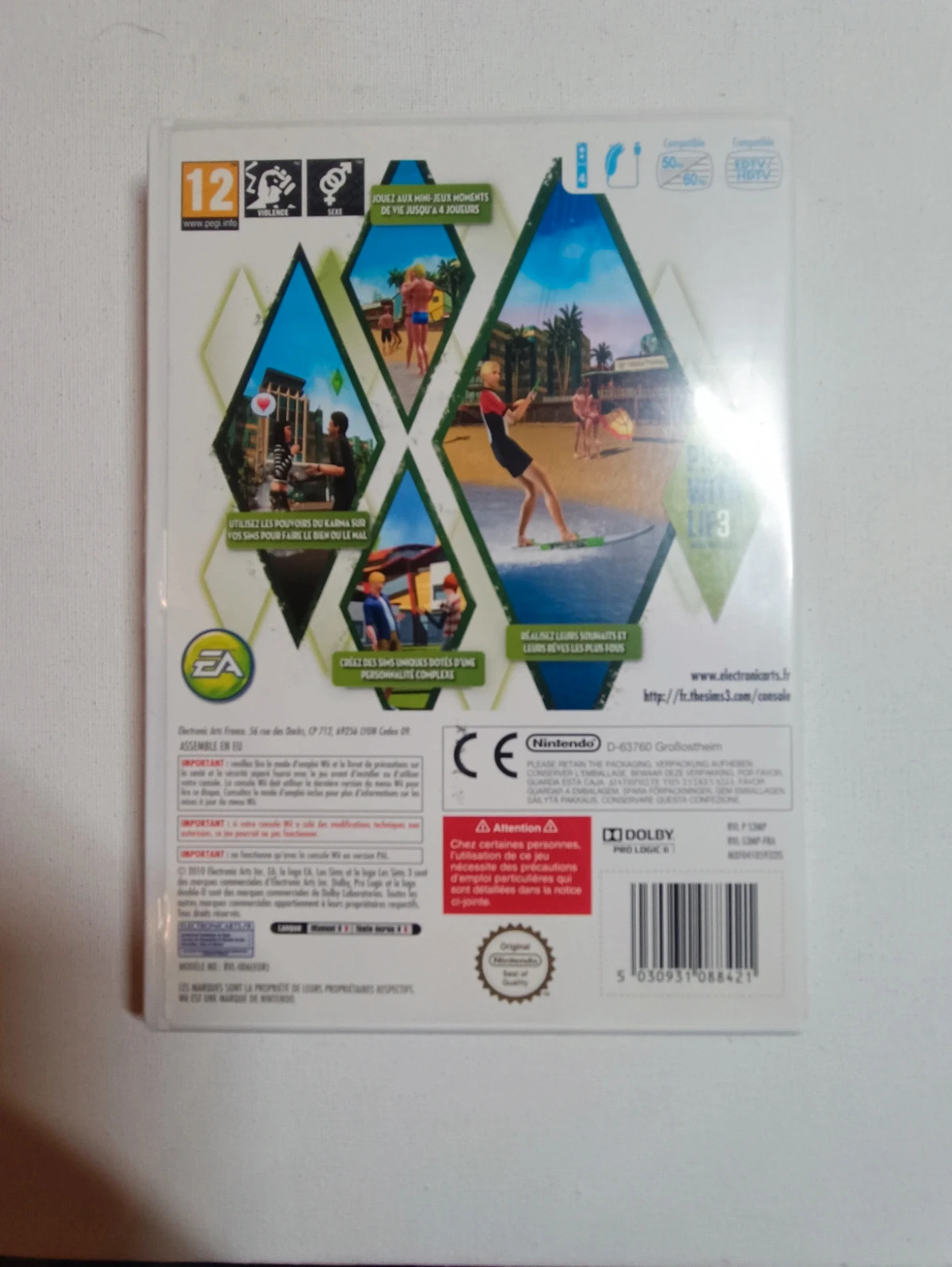 Jeu Les Sims 3 pour Wii 2