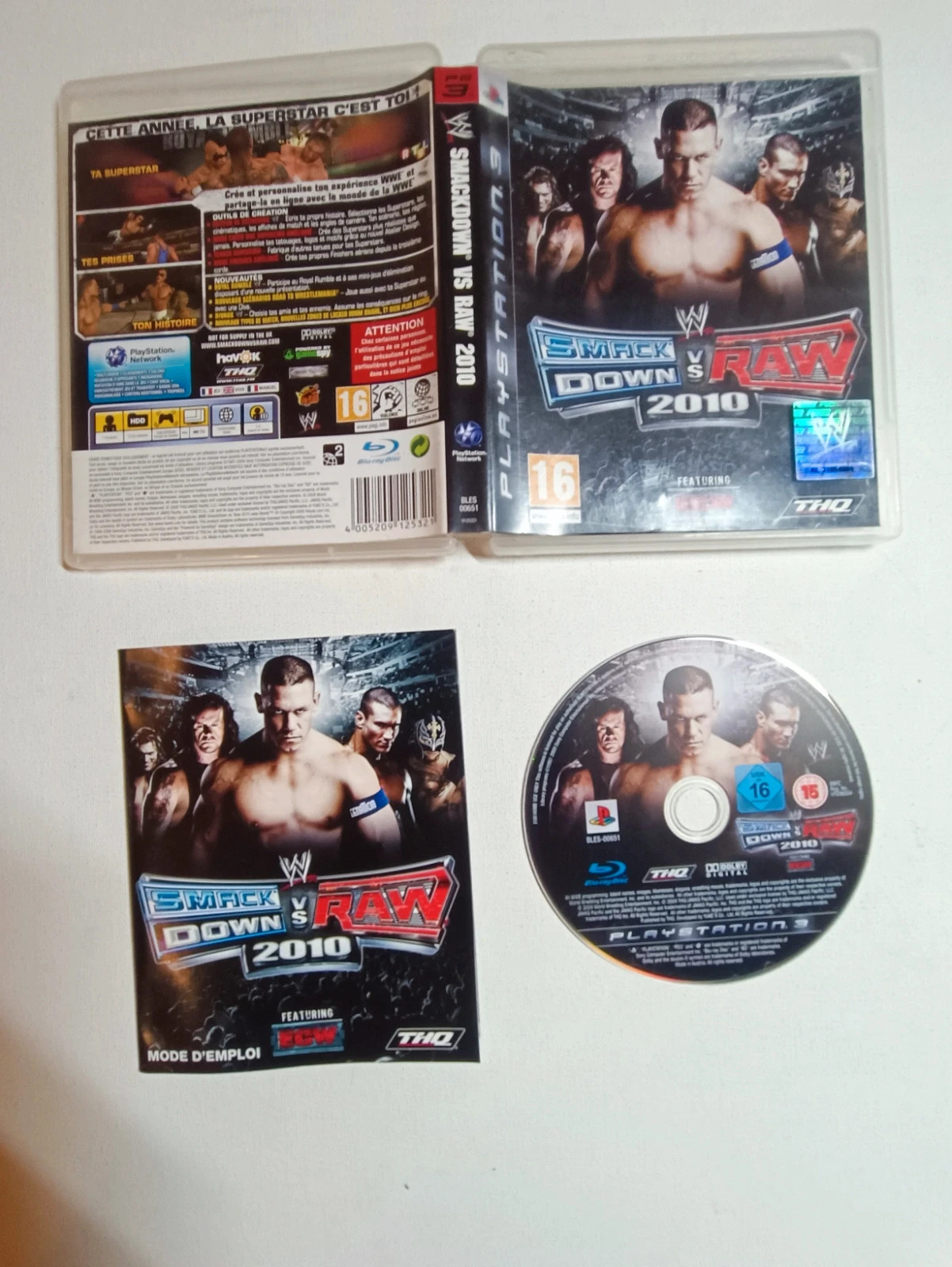 Jeu SmackDown vs Raw 2010 pour PS3 4