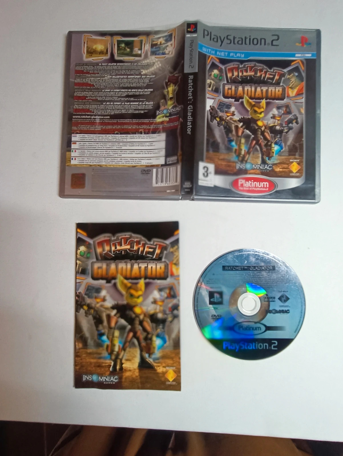 Jeu Ratchet Gladiator pour PS2 5