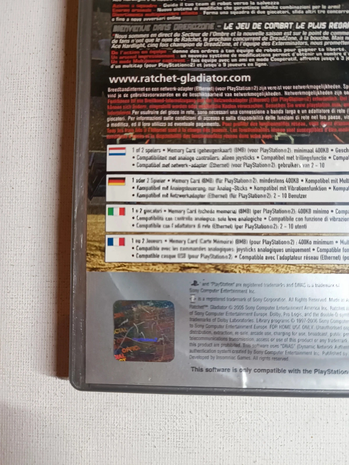 Jeu Ratchet Gladiator pour PS2 3