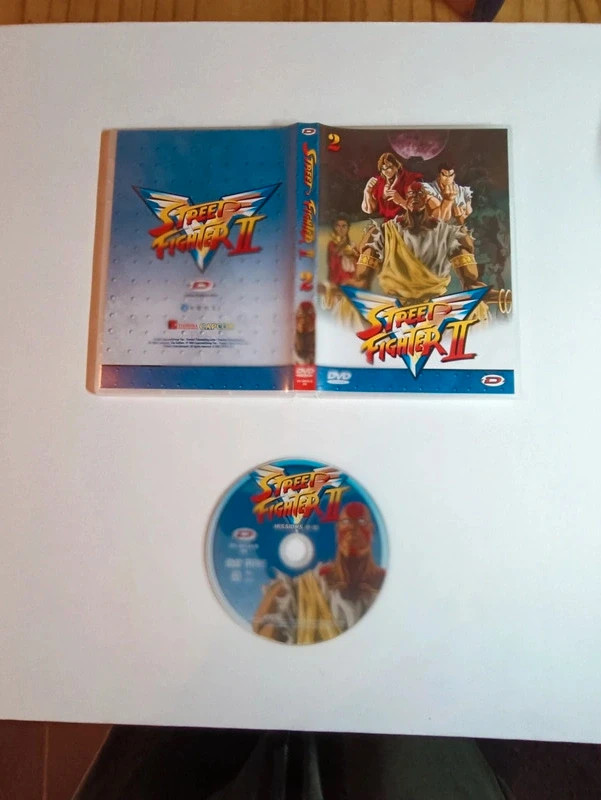 Dvd Street Fighter la série dvd 2 3