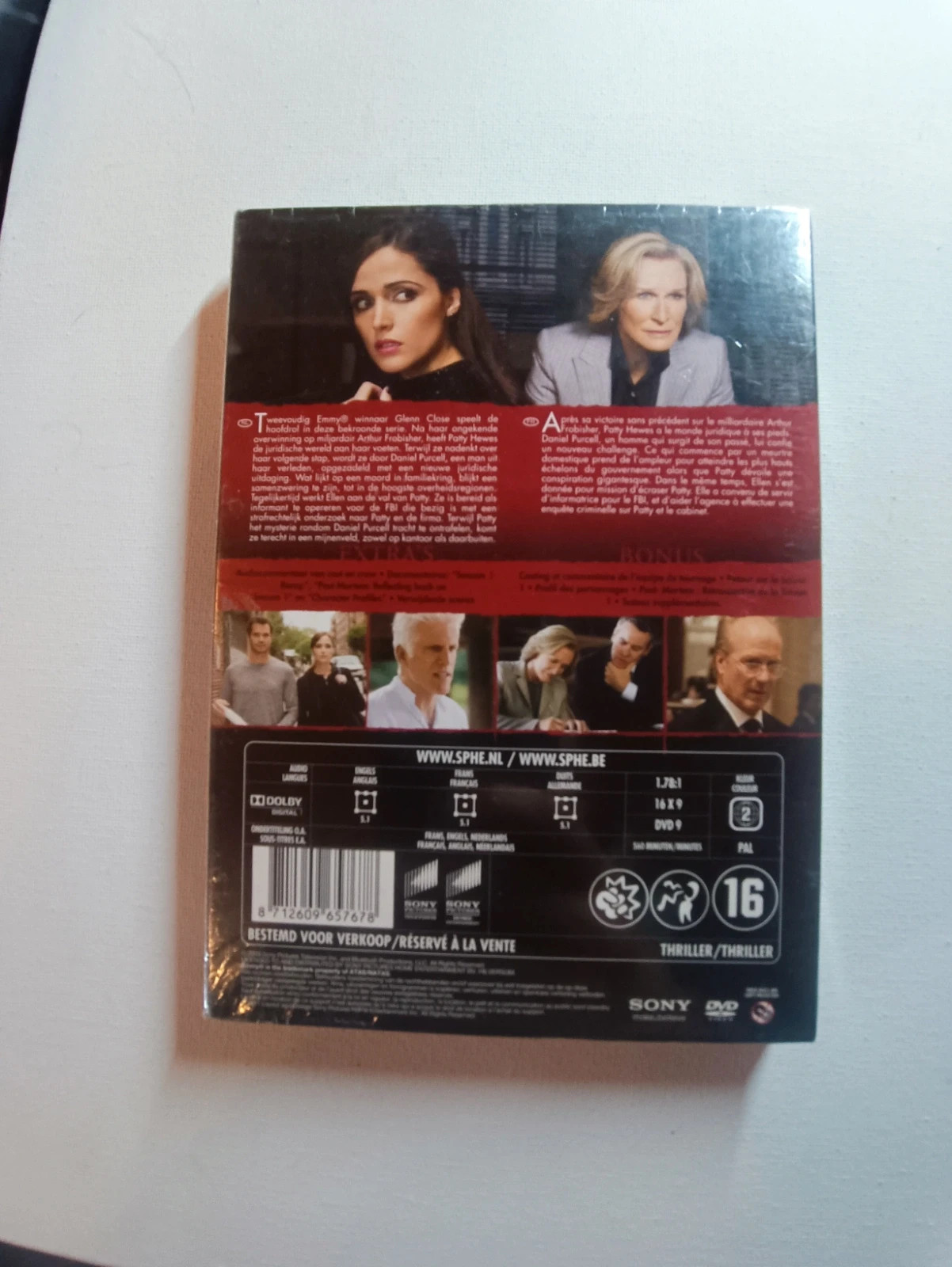 Coffret Dvd serie Damages saison 2 sous blister 3